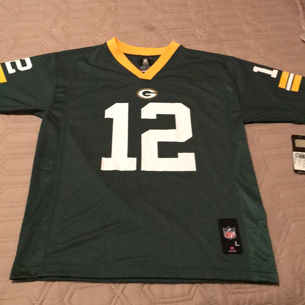 NWT Youth Aaron Rodgers Jersey